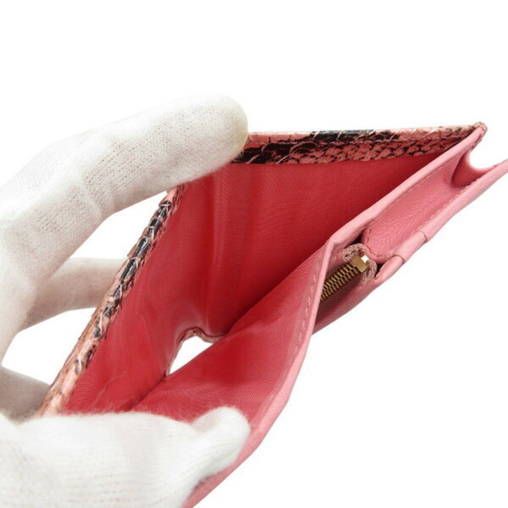 Gucci Gg Marmont Double Python Leather Bifold Wal… - image 5